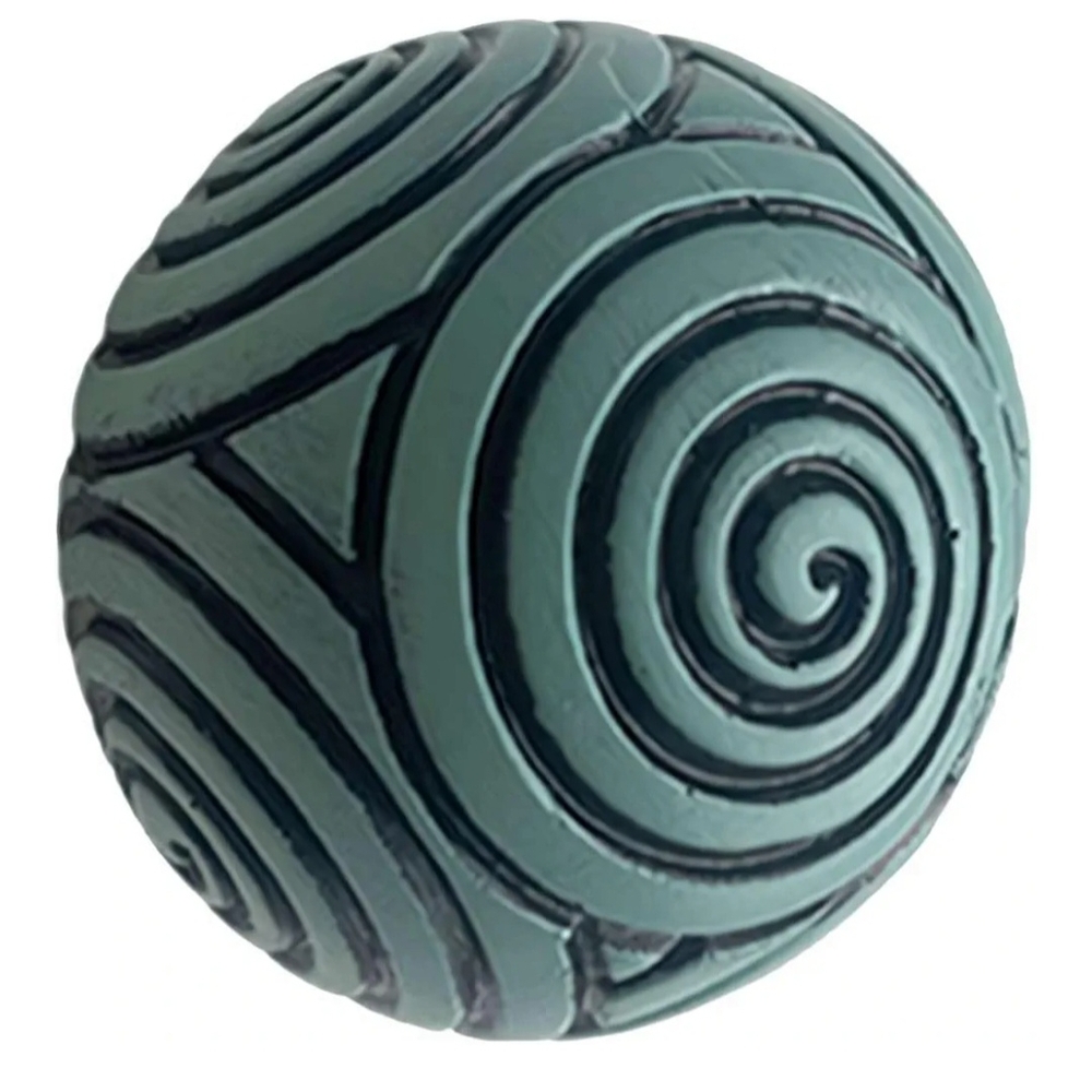 2pc Premium Zen Garden Sand Balls Turquoise Resin Stamp Sphere Decor Accessory